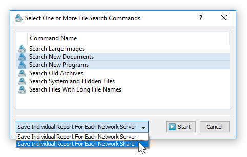 Batch File Search Mode